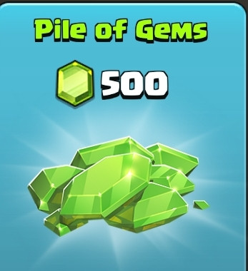 500 gems